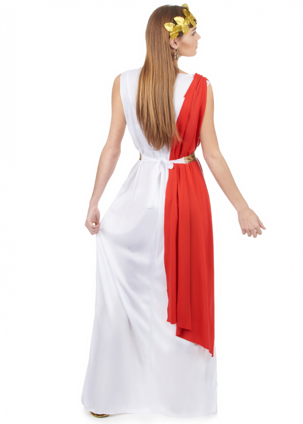 Déguisement déesse romaine à drapé femme