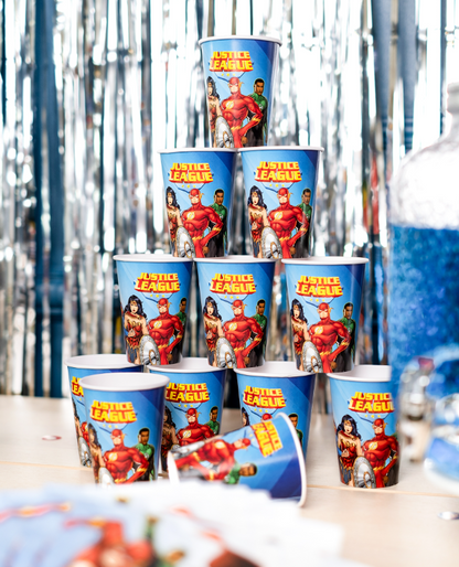 Gobelets en carton FSC® Justice League™ 210 ml