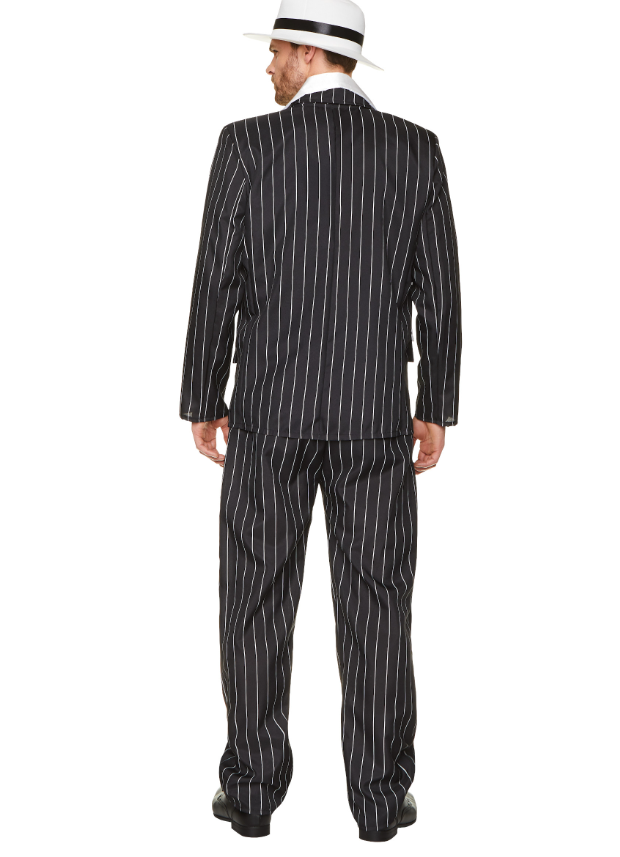 Déguisement gangster noir homme