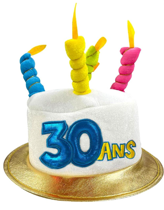 Chapeau Age 30 adulte