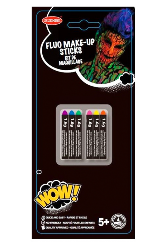 Crayons gras fluo UV