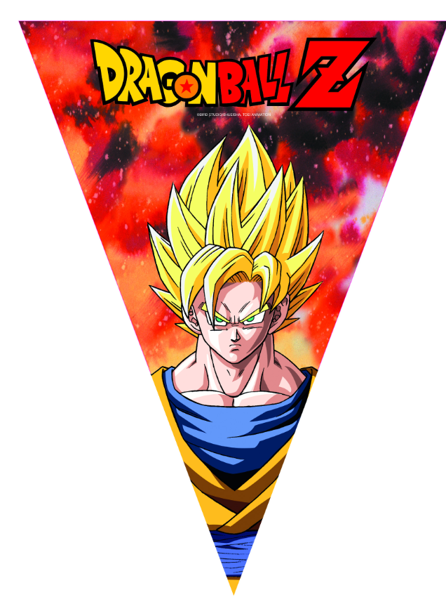 Guirlande fanions Dragon Ball Z™ 360 cm