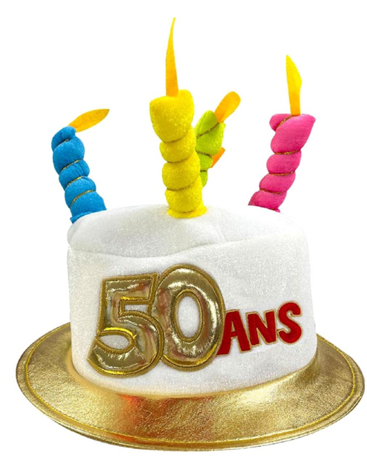 Chapeau Age 50 adulte