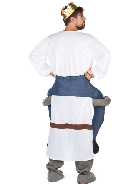 Déguisement homme à dos de chevalier adulte