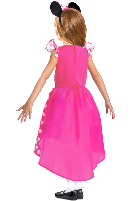 Déguisement Minnie™ rose classique fille
