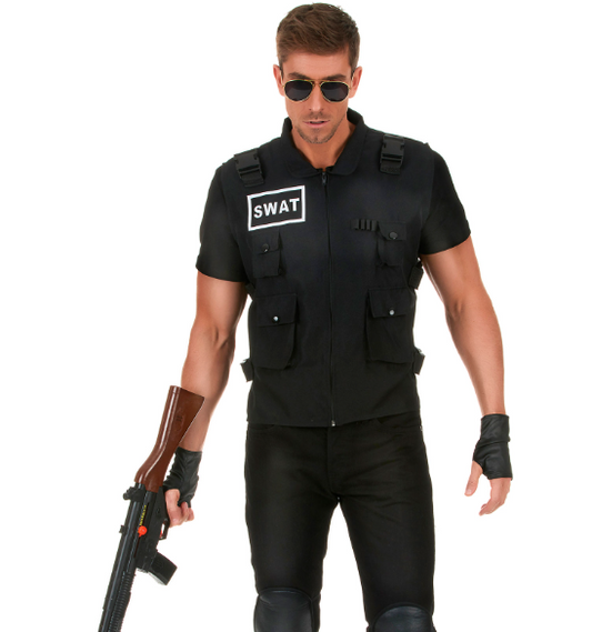 Déguisement agent du SWAT homme