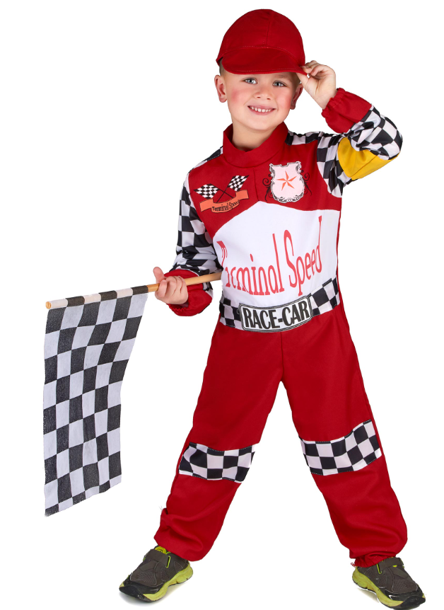 Déguisement pilote de course enfant