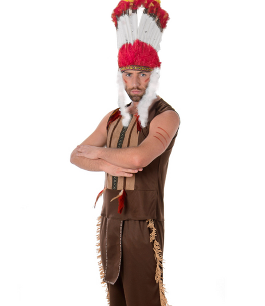 Déguisement chef indien homme