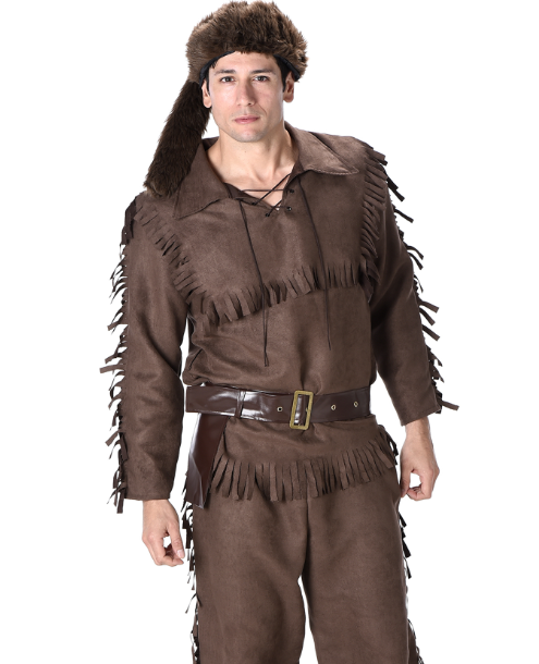 Déguisement trappeur homme