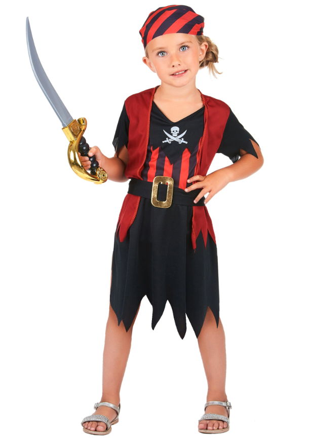 Déguisement pirate corsaire fille