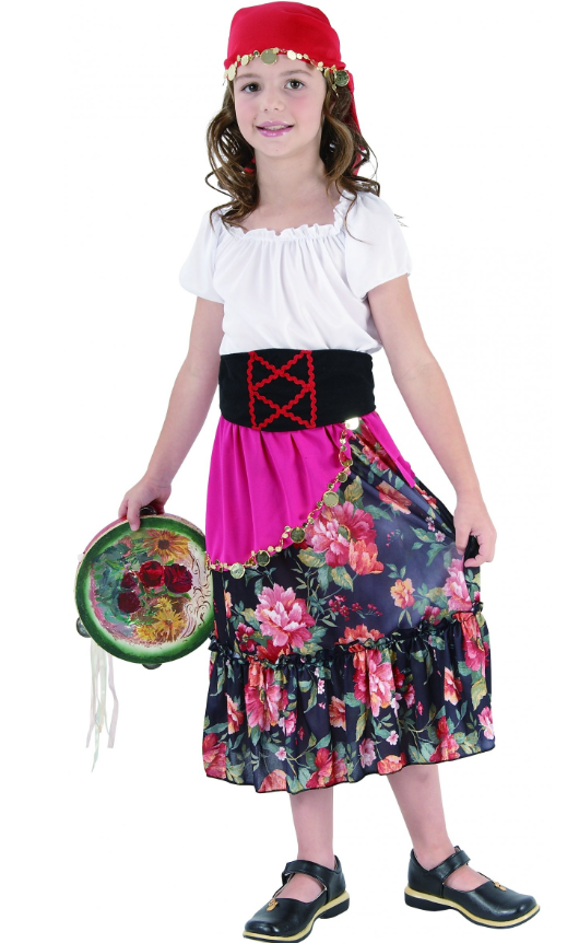 Déguisement gitane enfant