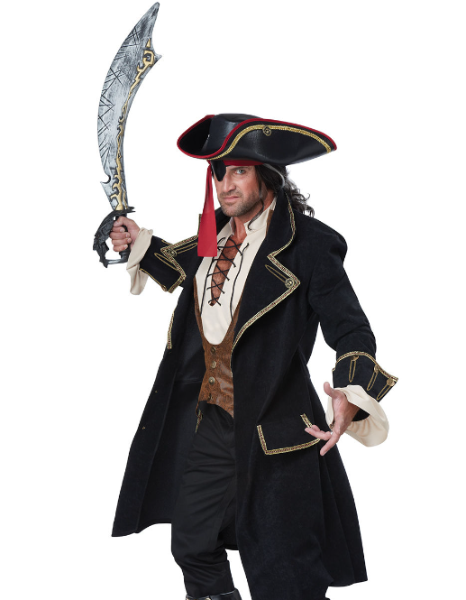 Déguisement homme pirate Deluxe