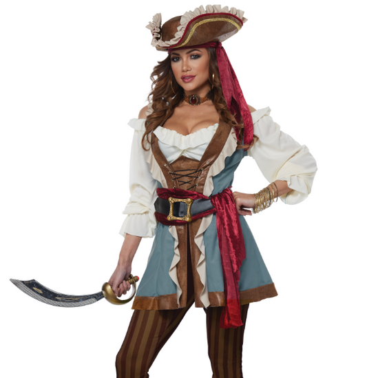 Déguisement pirate luxe femme