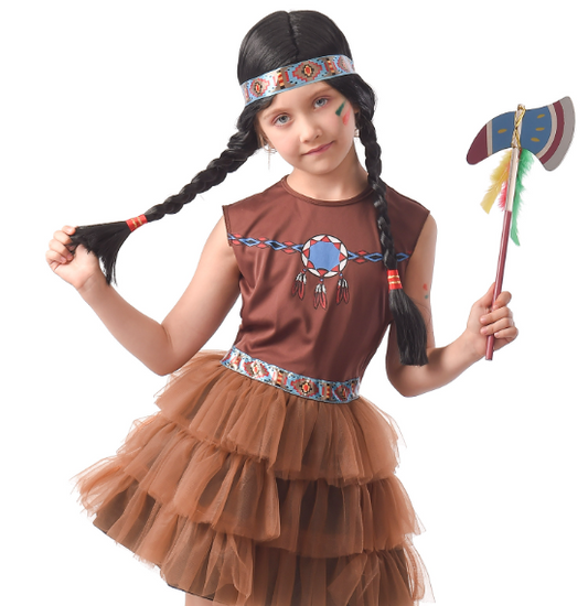 Déguisement indienne chic fille