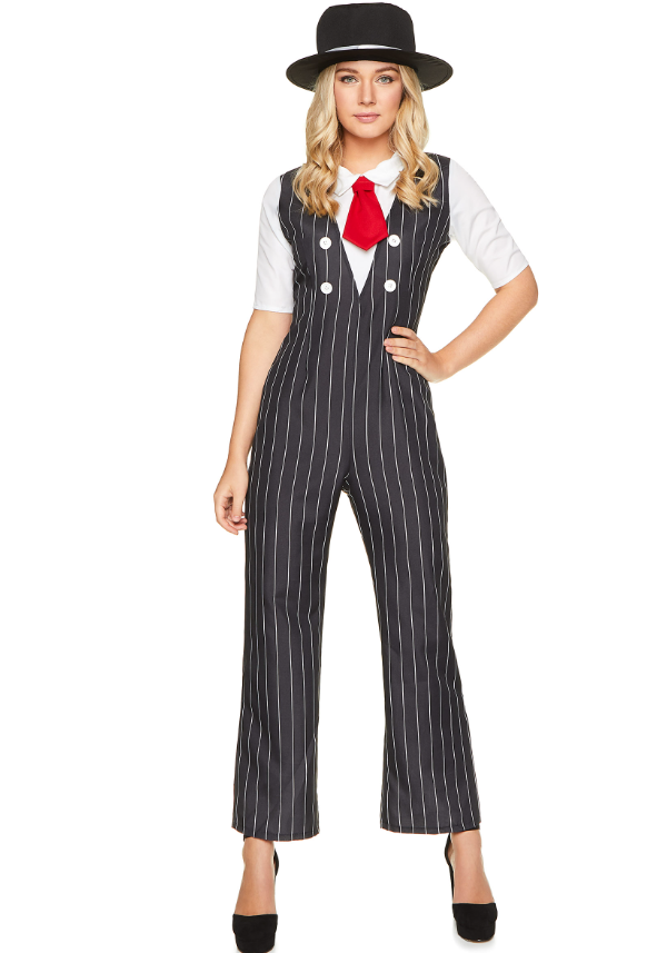 Déguisement gangster mafia femme
