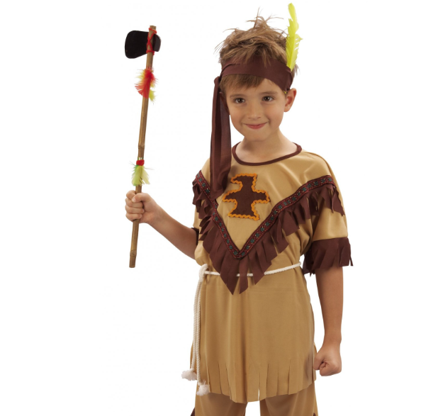 Déguisement indien pour garçon