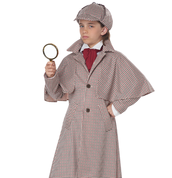 Déguisement détective luxe enfant