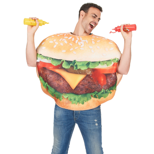Déguisement de burger adulte