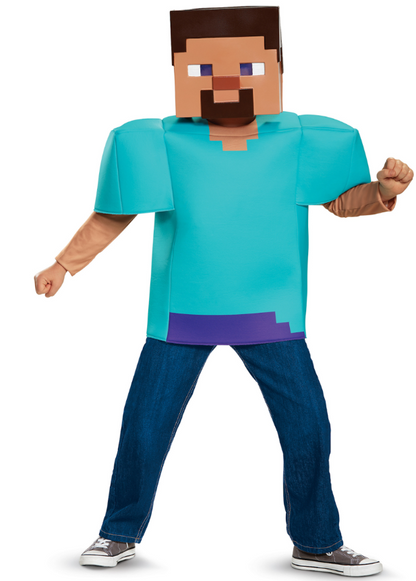 Déguisement Steve Classique Minecraft™ enfant