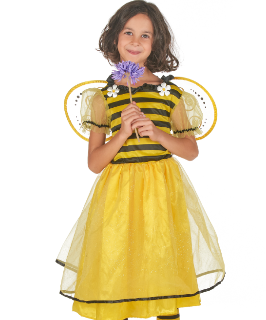 Déguisement abeille tutu avec ailes filles