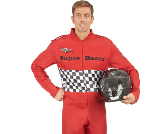 Déguisement pilote de course homme