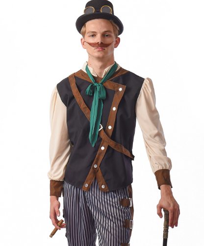 Déguisement steampunk dandy homme