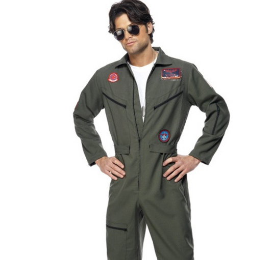 Déguisement pilote de ligne Top Gun™ homme