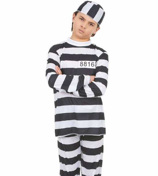 Déguisement prisonnier enfant