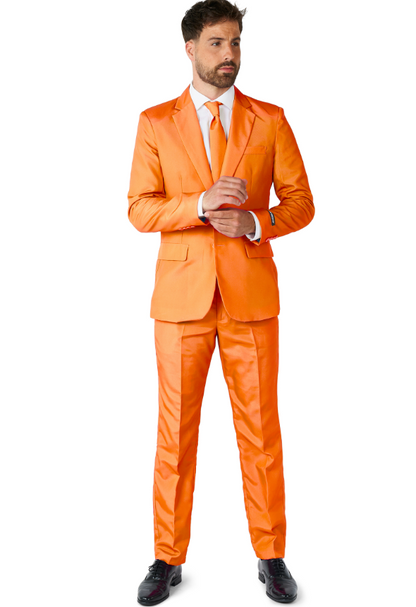 Costume Mr. Solid orange homme Suitmeister™