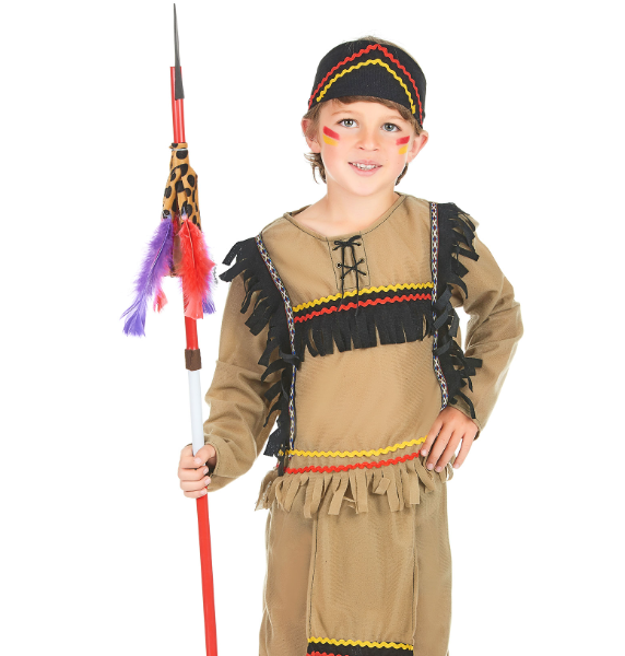 Déguisement indien marron clair garçon