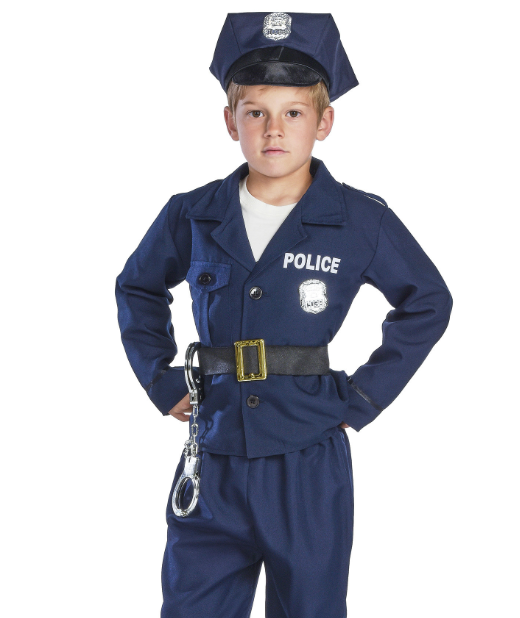 Déguisement policier luxe garçon