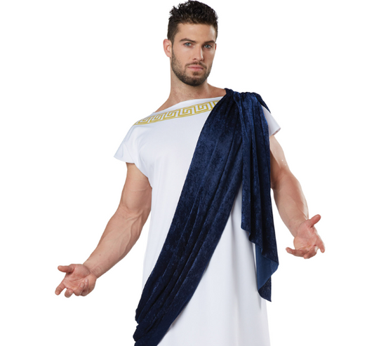 Déguisement toge Grecque luxe homme
