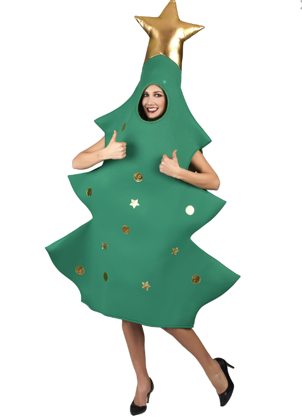 Déguisement sapin 3D adulte