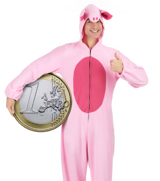 Déguisement cochon homme