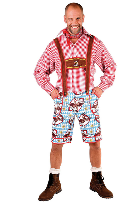 Lederhosen Almhirsch bavarois