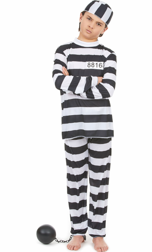 Déguisement prisonnier enfant