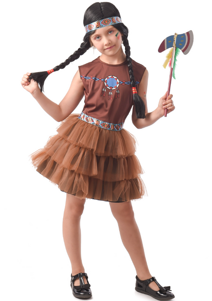 Déguisement indienne chic fille