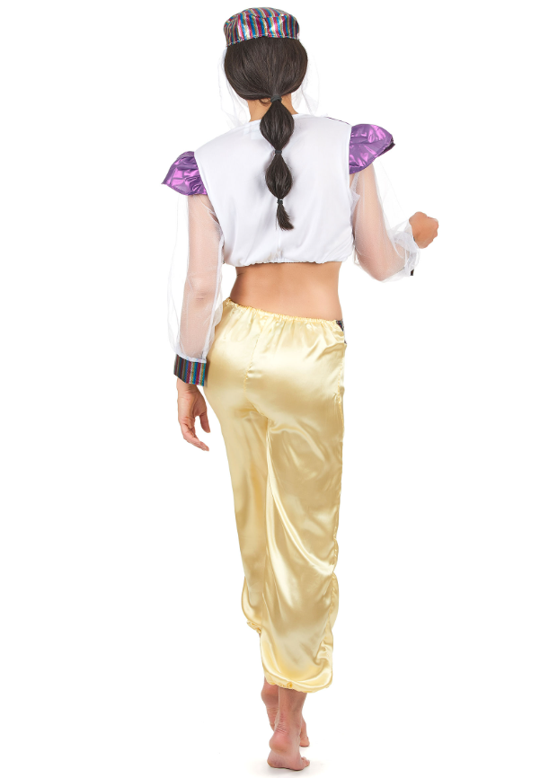 Déguisement danseuse orientale coloré femme