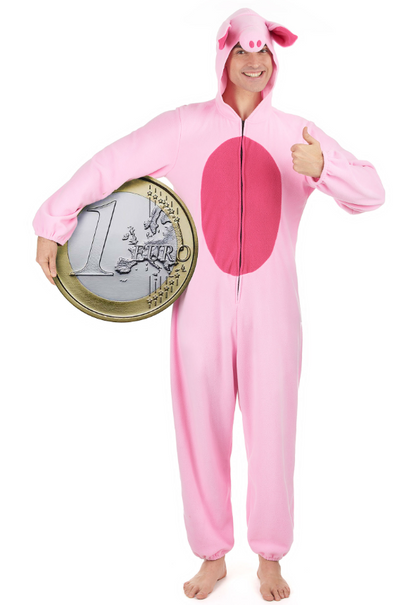 Déguisement cochon homme