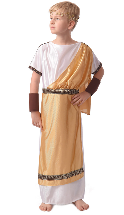 Déguisement romain or garçon