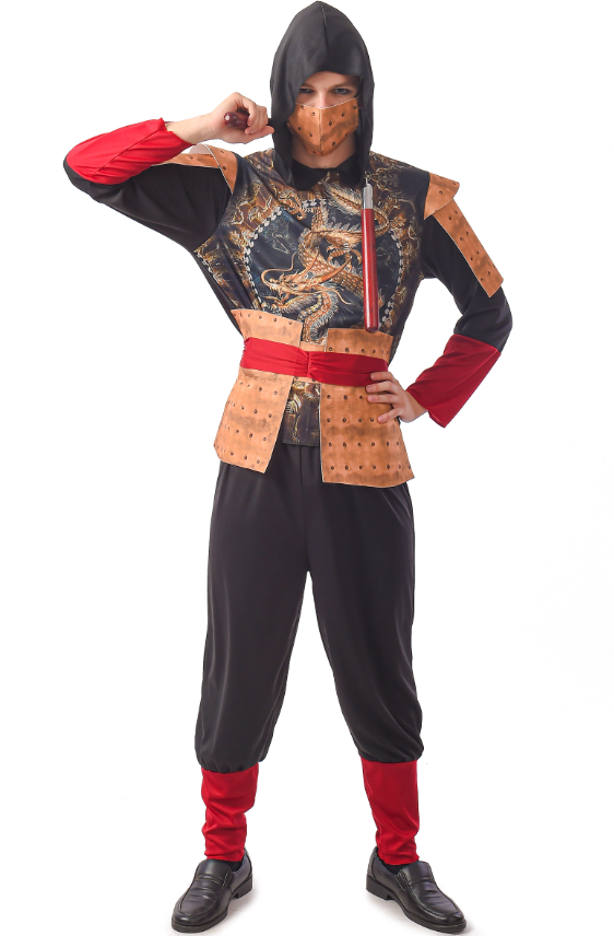 Déguisement ninja traditionnel homme