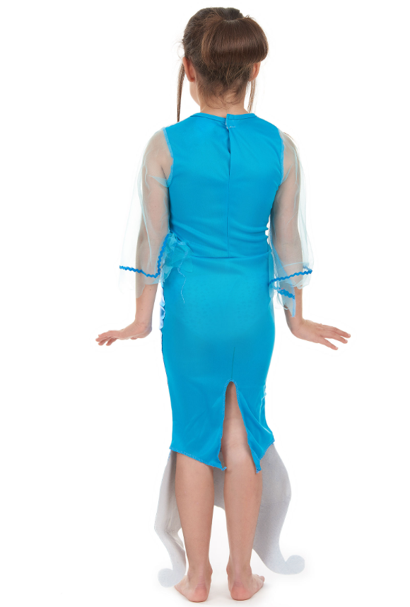 Déguisement sirène bleue fille