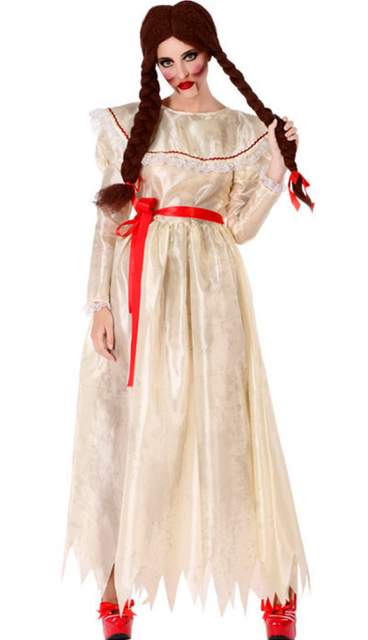Déguisement poupée vintage maléfique femme
