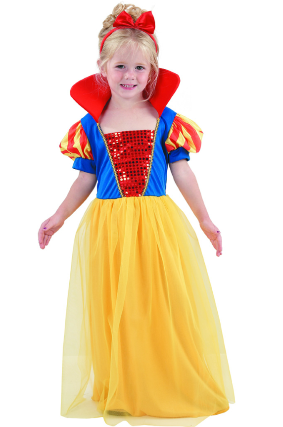 Déguisement princesse avec serre-tête fille