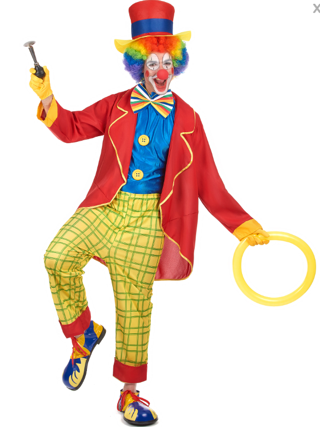Déguisement clown amusant homme