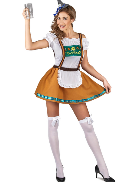 Déguisement Bavaroise marron femme