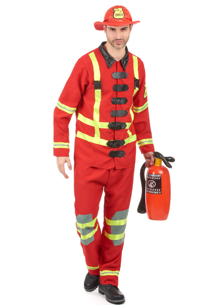 Déguisement pompier homme
