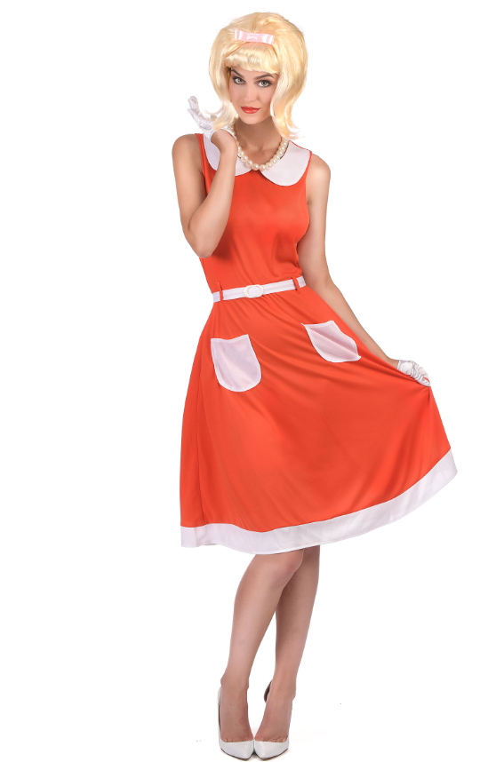 Déguisement Rétro Vintage 50's 60's Femme