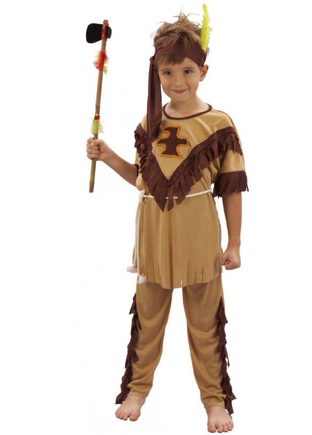 Déguisement indien pour garçon