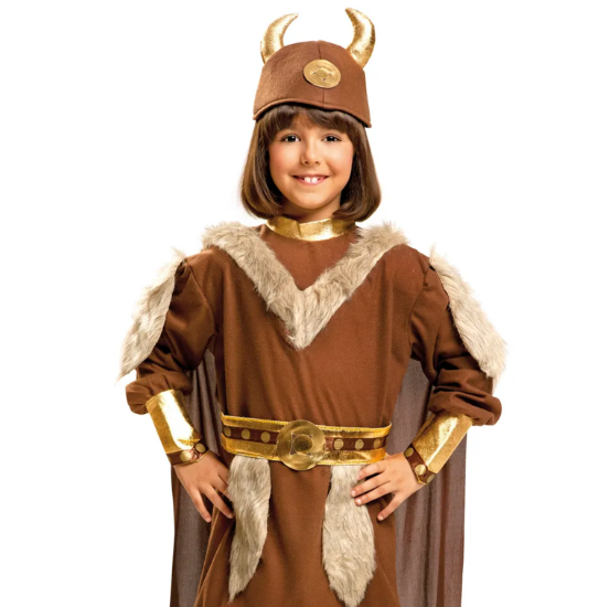 Déguisement viking à fourrure enfant